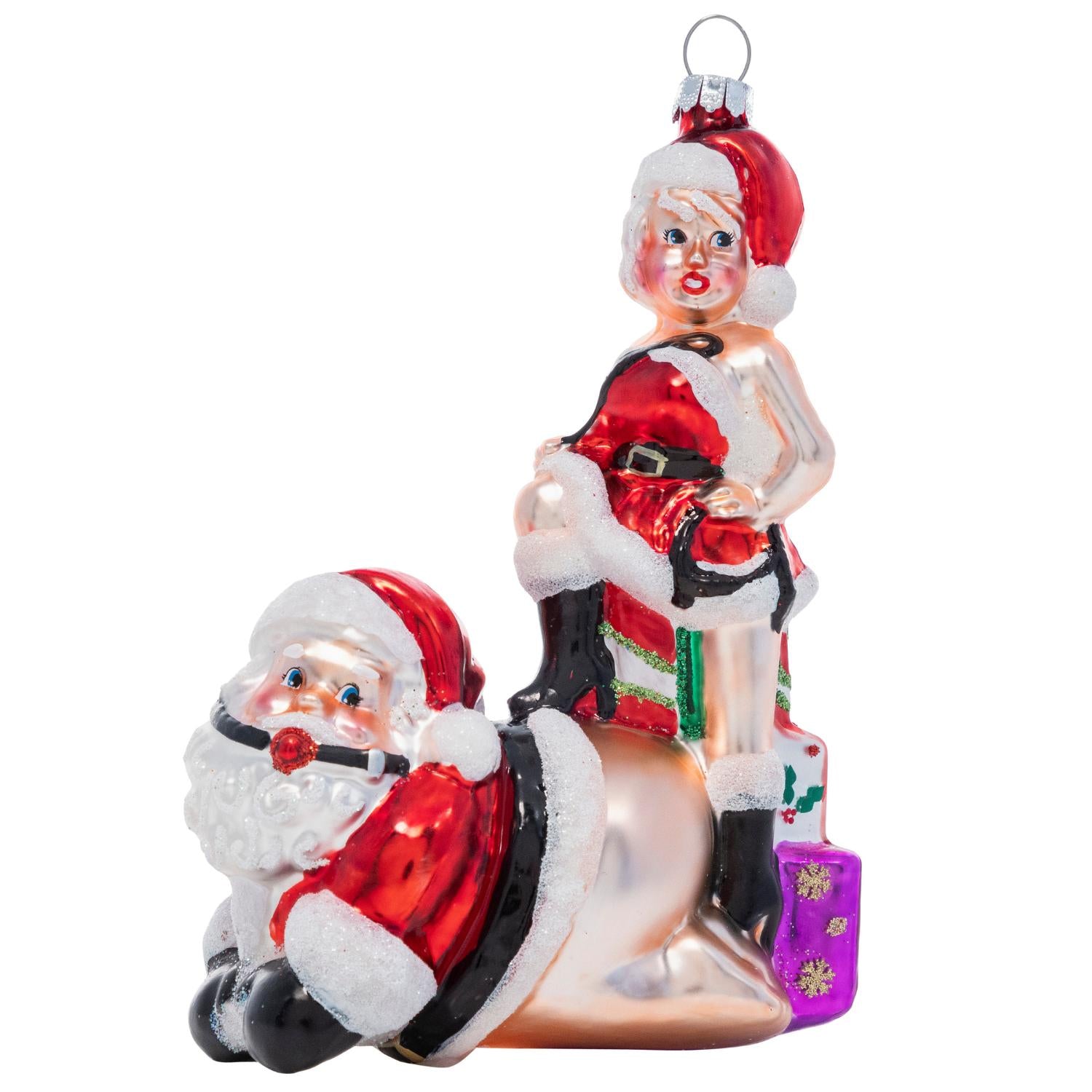 Cheeky Ornaments - Hilarious Christmas Ornaments For Secret Santa, White Elephant, or Any Gift This Holiday